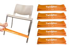 Load image into Gallery viewer, Twiddler Fidget Bands for Chairs (10-Pack)
