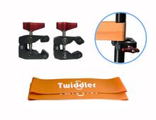 Load image into Gallery viewer, Twiddler Bouncy Fidget Bands with Adjustable Height Clamps | Stops Fidget Band from Sliding Down Twiddler Inc. 
